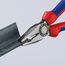  Kombizangen KNIPEX 03 02 180 Kombizange mit Mehrkomponenten-Hüllen schwarz atramentiert 180 mm 12380251