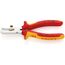  Abisolierzangen universal KNIPEX 11 06 160 Abisolierzange mit Öffnungsfeder, universal isoliert mit Mehrkomponenten-Hüllen, VDE-geprüft verchromt 160 mm 12380412
