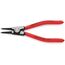  Sicherungsringzangen für Außenringe auf Wellen KNIPEX 46 11 A1 Sicherungsringzange für Außenringe auf Wellen mit Kunststoff überzogen schwarz atramentiert 140 mm 12381081