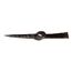  IDEAL-Bauspaten Gärtner Form, gestrahltes Blatt IDEAL Kreuzhacke Stahl schwarz lackiert 2,5kg 12379592
