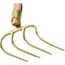  Idealspaten Gabeln IDEAL-Dunghacke, gold, Federdülle, ohne Stiel 12379764