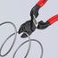  KNIPEX CoBolt® Kompakt-Bolzenschneider KNIPEX 71 31 160 CoBolt® S Kompakt-Bolzenschneider mit Schneidaussparung mit Kunststoff überzogen schwarz atramentiert 160 mm 12380233