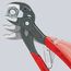  Rohr- und Wasserpumpenzangen KNIPEX 85 01 250 SmartGrip® Wasserpumpenzange mit automatischer Einstellung mit rutschhemmendem Kunststoff überzogen grau atramentiert 250 mm 12380293