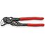  Zangenschlüssel Zange und Schraubenschlüssel in einem Werkzeug KNIPEX 86 01 180 Zangenschlüssel Zange und Schraubenschlüssel in einem Werkzeug mit Kunststoff überzogen schwarz atramentiert 180 mm 12380286