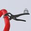  KNIPEX Cobra® XS KNIPEX 87 00 100 BK Cobra® XS aufgeprägte, raue Oberfläche grau atramentiert 100 mm 12381230