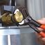  KNIPEX Cobra® Hightech-Wasserpumpenzangen KNIPEX 87 01 180 Cobra® Hightech-Wasserpumpenzange mit rutschhemmendem Kunststoff überzogen grau atramentiert 180 mm 12380280