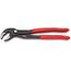  KNIPEX Cobra® Hightech-Wasserpumpenzangen KNIPEX 87 01 250 Cobra® Hightech-Wasserpumpenzange mit rutschhemmendem Kunststoff überzogen grau atramentiert 250 mm 12380275