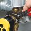  KNIPEX Cobra® Hightech-Wasserpumpenzangen KNIPEX 87 01 250 Cobra® Hightech-Wasserpumpenzange mit rutschhemmendem Kunststoff überzogen grau atramentiert 250 mm 12380275