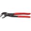  KNIPEX Cobra® Hightech-Wasserpumpenzangen KNIPEX 87 01 300 Cobra® Hightech-Wasserpumpenzange mit rutschhemmendem Kunststoff überzogen grau atramentiert 300 mm 12380277