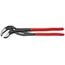 KNIPEX Cobra® Hightech-Wasserpumpenzangen KNIPEX 87 01 400 Cobra® XL Rohr- und Wasserpumpenzange mit Kunststoff überzogen grau atramentiert 400 mm 12380278