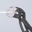 KNIPEX Cobra® Hightech-Wasserpumpenzangen KNIPEX 87 01 400 Cobra® XL Rohr- und Wasserpumpenzange mit Kunststoff überzogen grau atramentiert 400 mm 12380278
