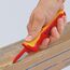  Isolierte Werkzeuge Kabelmesser KNIPEX 98 54 Kabelmesser isolierender Mehrkomponenten-Griff, VDE-geprüft 190 mm 12380226