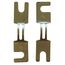 2 Stk. Packung ELMAG Alu-Sicherung 500 A f. EUROSTART 1300 Automatik (2 Stk. Pack.), SB, L155xB43mm, best. aus 2x9505218 12408182