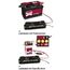  Multicharger ELMAG Automatisches Batterieladegerät 6/12 V. MULTICHARGER 14120, max. 1,0/4,5 A. 12408254