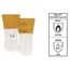  Schweißhandschuhe ELMAG 5-Finger-Schweißerhandschuhe WELDAS 10-2304 M WIG/TIG, Hirsch-Vollleder m. Rind-Spaltleder Stulpe, Gr. 8,5 12408291