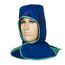  Hitzekopfschutz ELMAG Schweißerhaube blau WELDAS 23-6680 Kopf Ø 64cm, Hals Ø 42-53 cm, aus flammhemmender Baumwolle 12408337