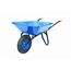  Schubkarren müba-Schubkarre Fagro F85, blau lackierte Mulde (85L) mit ganzer Drahteinlage 12444252