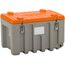  445 - Werkzeugboxen Cemo CEMbox 150 l, grau/orange, 80x60x53 cm 12383806