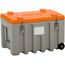  445 - Werkzeugboxen Cemo CEMbox Trolley 150 l, grau/orange, 80x60x53 cm 12383808