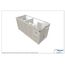  Containex Sanitärcontainer Containex 20' WC-CONTAINER Damen / Herren - weiß 1238801
