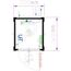  Sanitärboxen Containex 5' WC-BOX inkl. 5l-Untertischspeicher - weiß 1238802