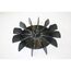  Kolben-Kompressoren Zubehör ELMAG Ventilatorflügel PVC-zu Motor D: 201, B:17, H: 35mm f. Aggregat 240 12410115