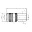  HIGH FLOW ELMAG Stahlkupplung HIGH FLOW DN 7,8, IG 3/8" 12411174