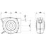  Serie 7000, 400 Volt ELMAG Autom. Kabelaufroller ZECA 7515/RNF, 15+2 m, 5x1,5 mm², IP 42 (ohne Zuleitung, Stecker u. Kuppl.) 12412176