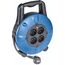  Kabelbox as-Schwabe Kabelbox schwarz/blau, Mini-Kabeltrommel, 10m H05VV-F 3G1,5, IP20 12362147