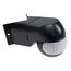 Infrarotbewegungsmelder as-Schwabe Infrarotbewegungsmelder 180° Erfassungswinkel, schwarz, 12 m 12362349