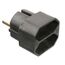  Multi-Stecker as-Schwabe Eurostecker 2-fach, schwarz, 230 V 12362477