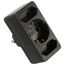  Multi-Stecker as-Schwabe Euromultistecker 2+1, schwarz, 230 V 12362483