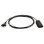  Verlängerung PVC 230V as-Schwabe Euro-Verlängerung 3m, H03VVH2-F 2×0,75, schwarz, IP20 12361981