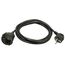  Verlängerung PVC 230V as-Schwabe PVC-Verlängerung 5m, H05VV-F 3G1,5, schwarz, IP20 12361974
