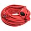  Verlängerung Gummi 230V as-Schwabe Rasenmäher-Verlängerungsleitung 20m, H05RR-F 3G1,5, rot, IP44 12361907