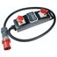  Baustromverteiler Serie S as-Schwabe Vollgummi-Steckdosenleiste S20+ 400V 63A, 2 m H07RN-F 5G16 12362123
