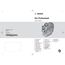  Linienlaser Bosch Linienlaser GLL 3-80 C, mit 4 x 1,5-V-LR6-(AA)-Batterien, Akku-Adapter 12369327