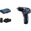  12V System Bosch Akku-Bohrschrauber GSR 12V-35, mit 2 x 3.0 Ah Li-Ion Akku, L-BOXX 12369410