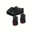  12V System Bosch Akku Starter-Set: 2 x GBA 12 Volt, 3.0 Ah und GAL 12V-40 12369373