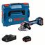  18V System Bosch Akku-Winkelschleifer GWX 18V-7 mit 2x Akku GBA 18V 4.0Ah in L-BOXX 12368920