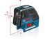  Kombilaser Bosch Kombilaser GCL 25, mit Schutztasche und Baustativ BT 150 12369548