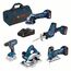  Set mit 5 oder mehr Teilen Bosch Combo Kit 5-tlg. 18V: GSR + GST + GWS + GKS + GSA + 3 x GBA 4,0 Ah + GAL 12369533