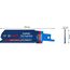  EXPERT ‘Thick Tough Metal’ S 555 CHC Säbelsägeblätter Bosch EXPERT ‘Thick Tough Metal’ S 555 CHC Säbelsägeblatt, 1 Stück, für Säbelsägen 12373867