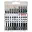  Stichsägeblätter 10-teilige Holzstichsägeblatt-Sets Basic for Wood mit T-Schaft Bosch 10-tlg. Stichsägeblatt-Set Basic for Wood, für Stichsägen 12374322