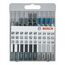  Stichsägeblätter 10-teilige Basic for Wood and Metal Stichsägeblatt-Sets mit T-Schaft Bosch 10-tlg. Stichsägeblatt-Set Basic for Metal and Wood, für Stichsägen 12374324