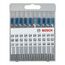  Stichsägeblätter 10-teilige Holzstichsägeblatt-Sets Basic for Metal mit T-Schaft Bosch 10-tlg. Stichsägeblatt-Set Basic for Metal, für Stichsägen 12374325