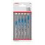  Stichsägeblätter 5-teilige Metall-Stichsägeblatt-Sets mit feinem Schaft Bosch 5-tlg. Stichsägeblatt-Set Metal and Alu, für Stichsägen 12374340