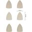  EXPERT M480 Schleifnetz-Sets für Multischleifer Bosch EXPERT M480 Schleifnetz-Set, 100 x 150 mm, 10 Stück, für Multischleifer 12376114