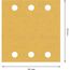  EXPERT C470 Schleifblatt mit 6 Löchern für Schwingschleifer Bosch EXPERT C470 Schleifpapier mit 6 Löchern für Schwingschleifer, 115 x 107 mm, G 180, 10-tlg., für Exzenterschleifer 12375534