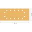  EXPERT C470 Schleifblatt mit 14 Löchern für Schwingschleifer Bosch EXPERT C470 Schleifpapier mit 14 Löchern für Schwingschleifer, 115 x 280 mm, G 100, 10-tlg., für Exzenterschleifer 12375569